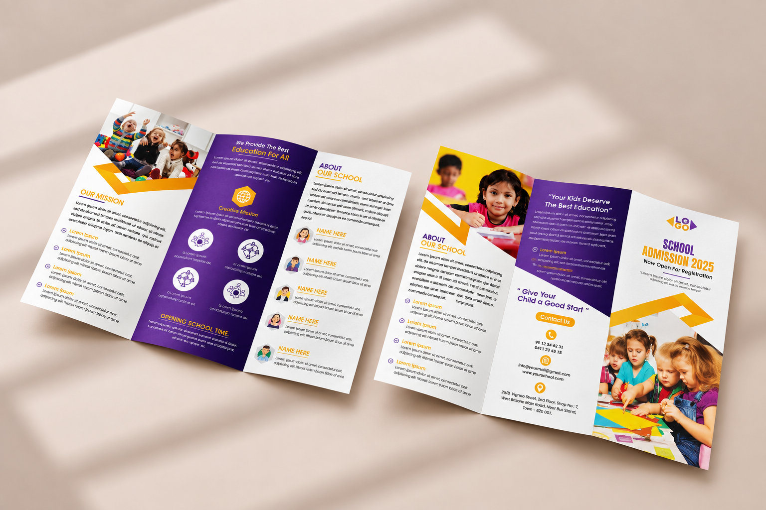 Creative business poster